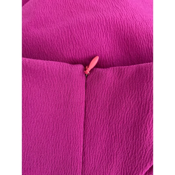NWT Bec & Bridge Isis Angel Dress Womens Magenta Worn By Jennifer Lopez Cut Out - Picture 11 of 16